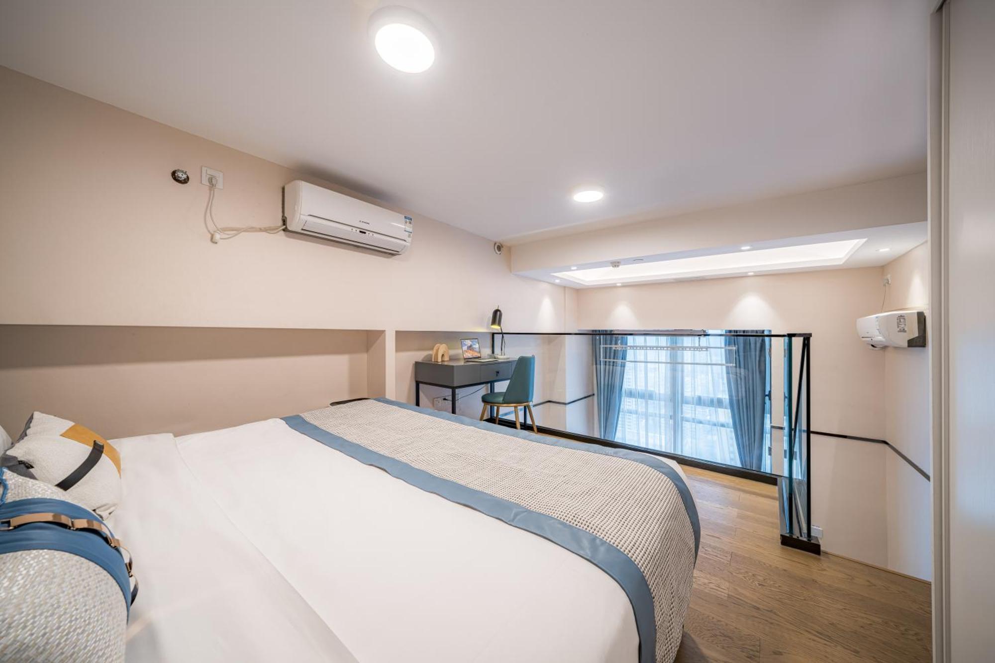 Gepai Executive Apartment - Shenzhen Futian Convention And Exhibition Center Exterior foto